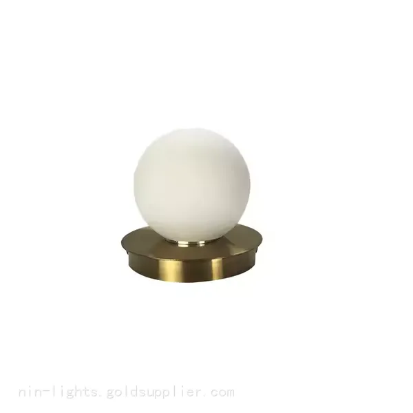 3W Indoor LED Wall Lamp Outdoor Corridor Light Glass Shell Nordic Style Iron Wall Light photo-2