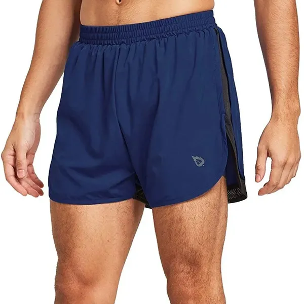Men′s 3 Inches Quick Dry Running Shorts Gym Athletic Shorts photo-3