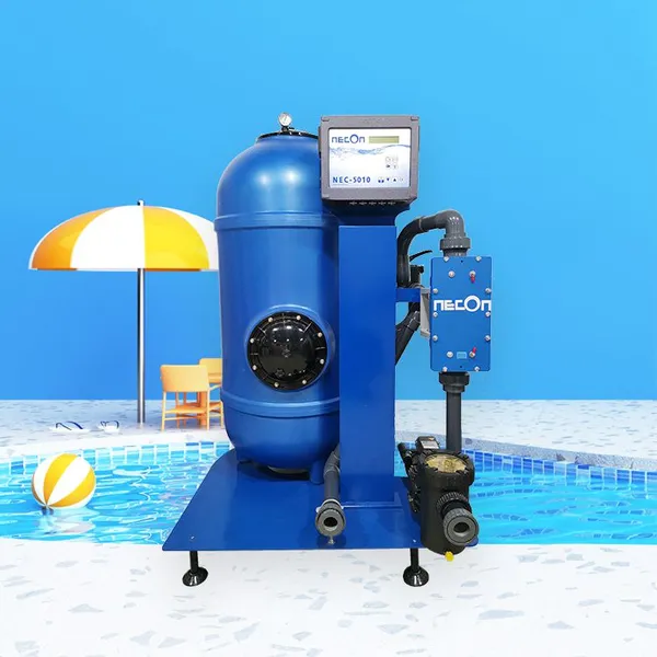 NECON Komplett-Technik Copper Silver Ion Physical Sterilizer, Space Saving Design，No Chemical Additives, Fast Sterilization, Continuous Antibacterial