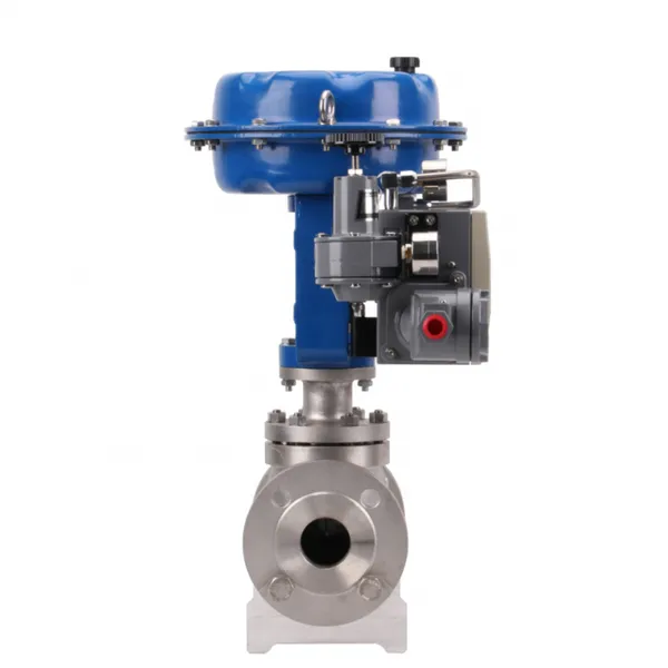 Pneumatic Globe Valve PN16 PN25 PN40 Stainless Steel CF8/CF8M Pneumatic Actuator Control Stop Globe Valve photo-3