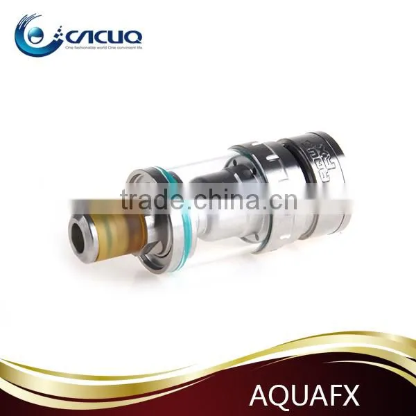 2015 Newest CACUQ Wholesale Footoon AQUA FX RTA With Top Filling Tank Atomizer Ceramic Coil 3ml/5ml Footoon AQUA FX RTA Tank
