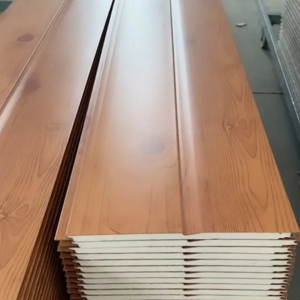 Outdoor Insulated Metal Sandwich Panels for Wall Construction photo-5