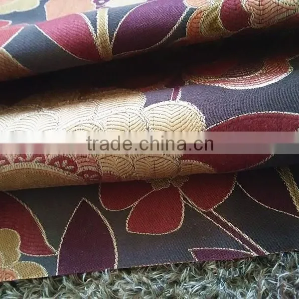 2016 China Supplied Flower Sofa Fabric Spun Polyester Fabric photo-4