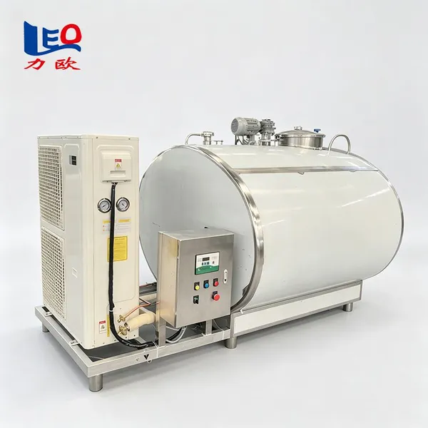 Dairy Milk Refrigeration Tank Fresh Milk Cooling Tank 2000Liter Milk Cooling Storage Tank