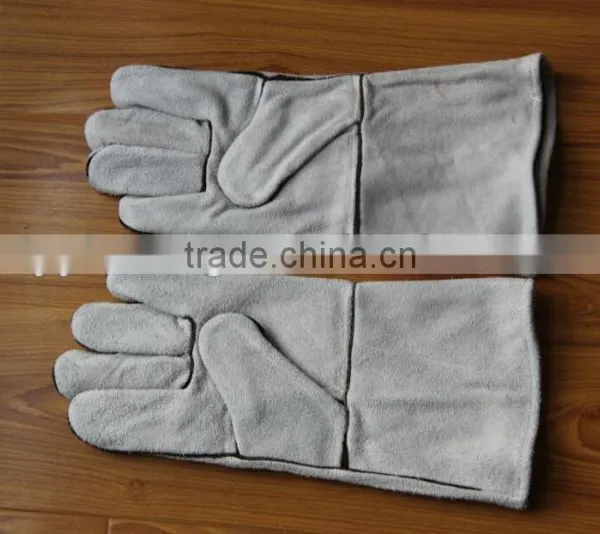Cow Split Leather Working Glove photo-6