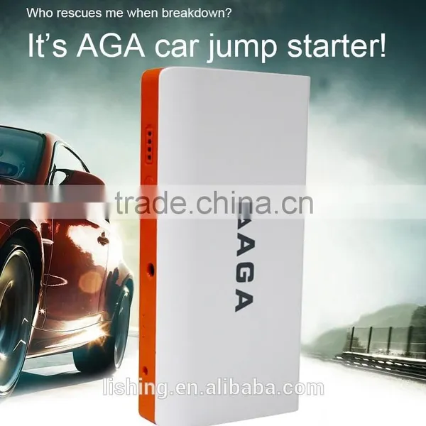AGA A3 Plus 12v Jump Starter Portable Power Supply and Emergency Jump Starter Kit