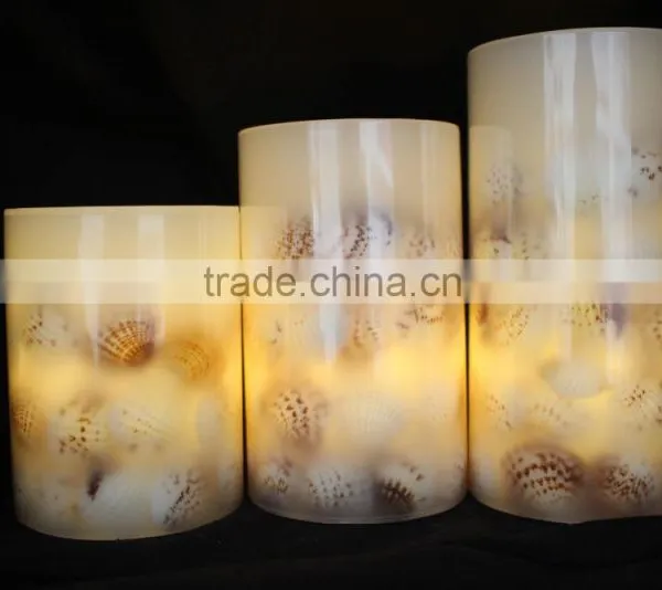 Pillar Shape Remote Control LED Christmas Candle Quality Choice photo-4