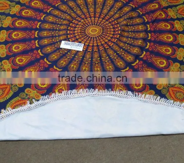 Wall Hanging Cotton Yoga Mat photo-2