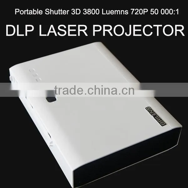 3d projector without glasses 3800 lumens front/rear/front ceiling/rear ceiling mode