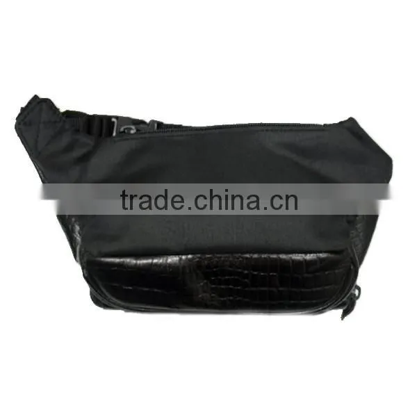 Crocodile Genuine Leather Chest Bag Mens Satchel Bag photo-3
