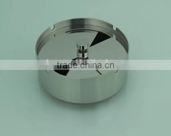 Advanced Lidded Ash Holder Stainless Steel Ashtray photo-4