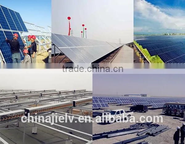 Ground Solar Mounting System,C-steel/ Solar Panel Bracket/ PV Mounting Structure/ Photovoltaic Stents photo-5