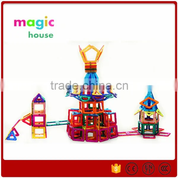 Playmags 2016 Magnetic Building Construction Blocks 3D Intelligence Toys Blocks Sets