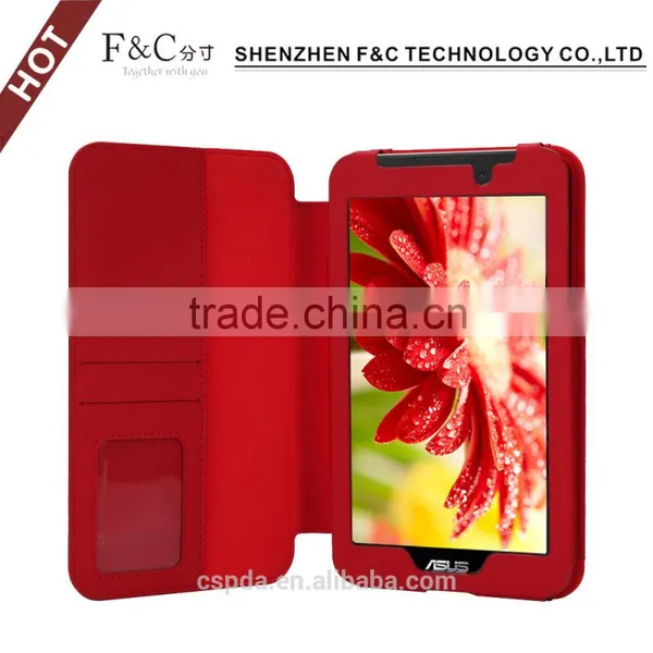 Lightweight Back Stand Folio PU Leather Case for ASUS ZenPad C 7.0 With Credit Card Slots photo-4