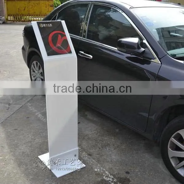 White Color Acrylic Sign Holder, Sign Stand, White Color Acrylic photo-2
