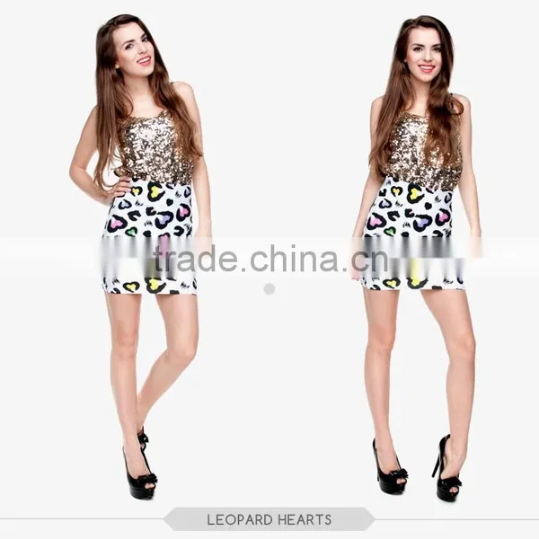 Short Front Women King Jungle Girls Tight Slim Mini Skirt High Quality 3d Digital Full Print Custom Hot Sale Tube Stretchy Skirt photo-2