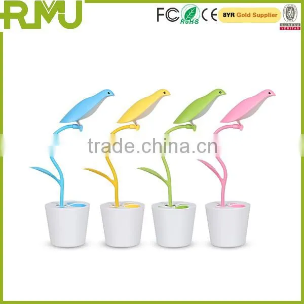 Lovely Bird Pen Container LED Night Light Desk Light Child Light photo-5