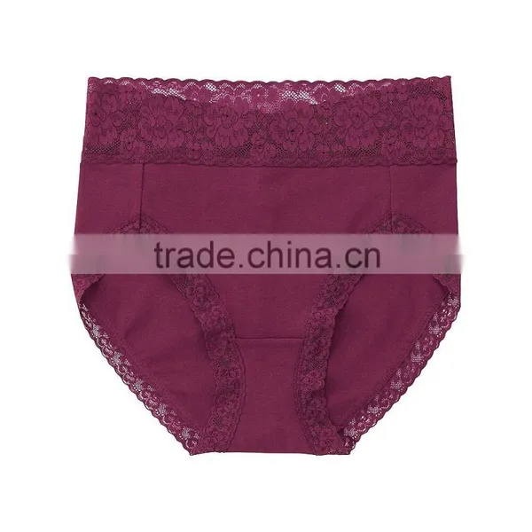 Sexy Mature Fancy Ladies Women Lingerie Cotton Basic Underwear photo-5