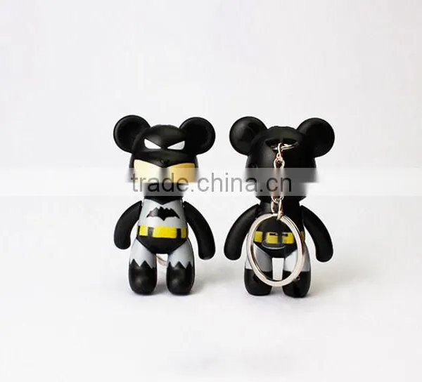 Creative Gloomy Bear LED Light Flash Keychain With Sound Quality Choice photo-2