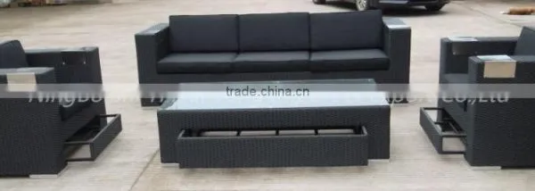 Used High Quality PE Rattan Outdoor Wicker Furniture photo-2