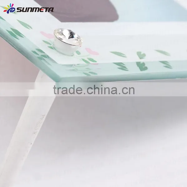 Sunmeta Heat Transfer Blank Sublimation Beautiful Glass Photo Frame BL-04 photo-4