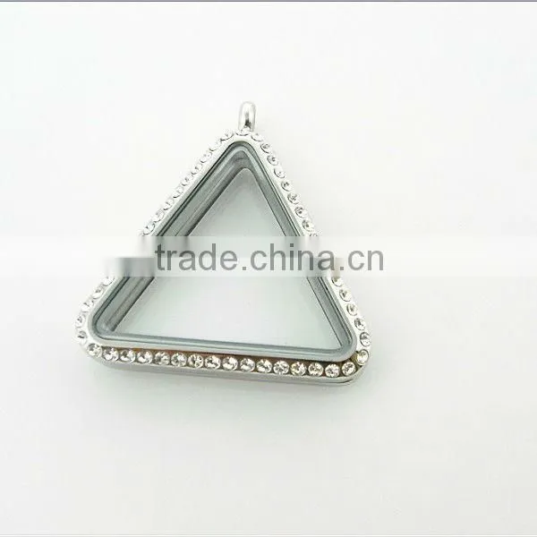 Stainless Steel Floating Charm Locket