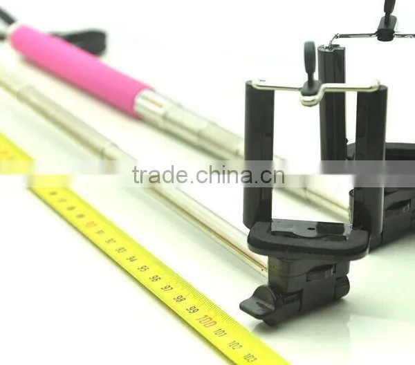 Factory Cheap Wholesale Monopod Self-portrait Camera Monopod Stainless Steel Smart Phone Monopod photo-5