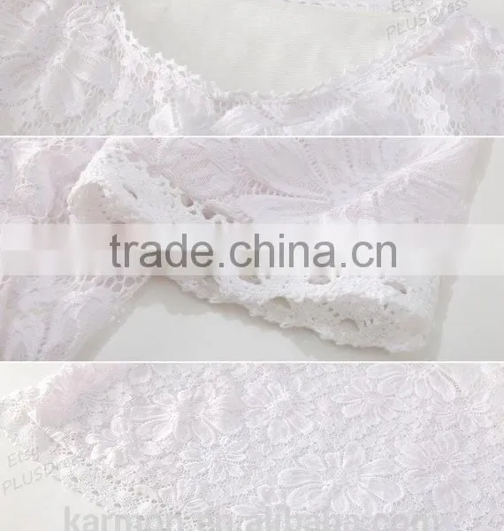 Any Size Delicate Lace Loose Dress Casual Dress Plus Size Dress photo-6