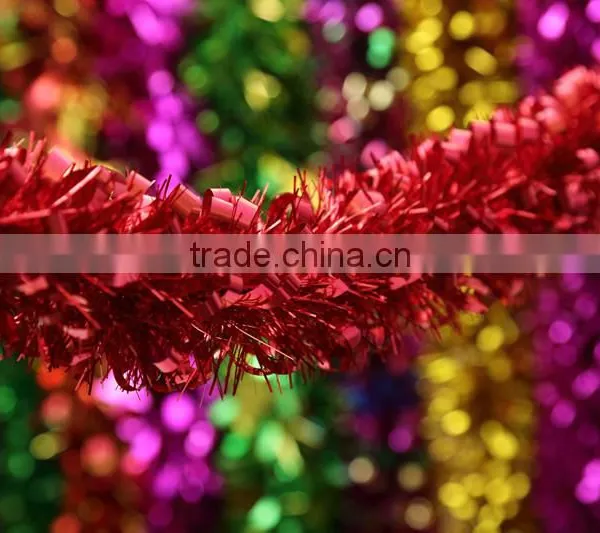 Glitter Wedding Foil Decorations Wholesale Cheap Christmas Tinsel photo-3