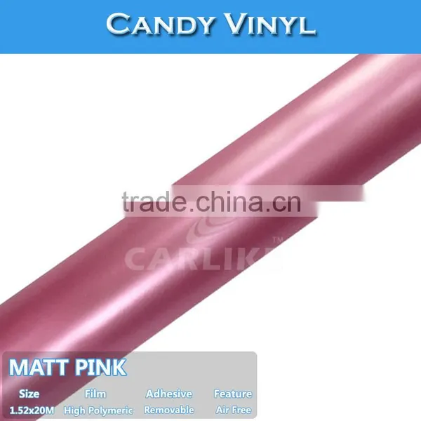 CARLIKE Brand Matt&Glossy Candy Colors Car Wrap Vinyl photo-5