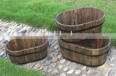HL003Oval Wooden Barrel