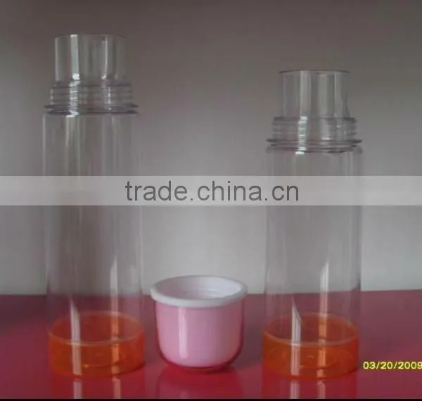 Bpa Free Collapsible Water Bottle Clear Plastic Drinking Water Bottle