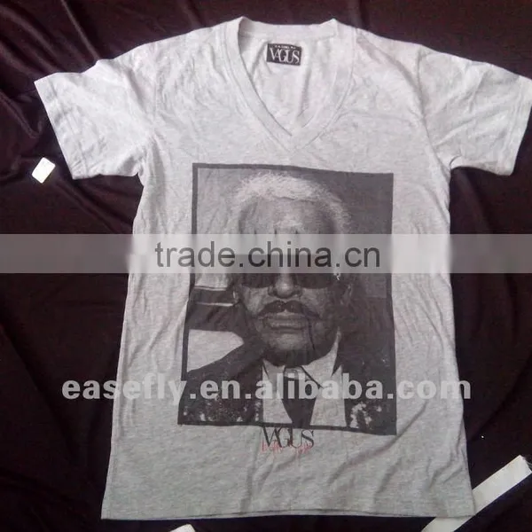 100% Pima Cotton Round Neck Blank White Tshirt(180gsm)