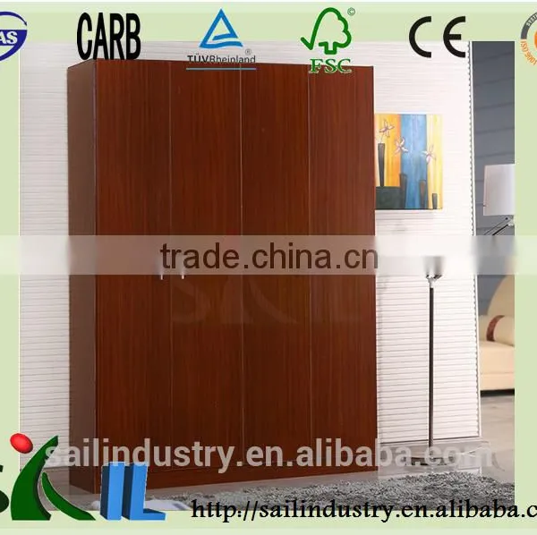 Melamine Board Wooden Wardrobe photo-2