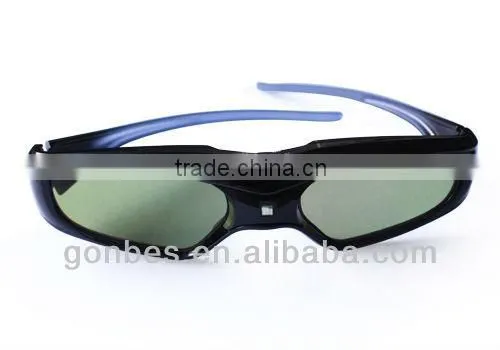 Hot Selling New Model G11-DLP !!! Super Slim Universal 3D Active Shutter Glasses for DLP-Link Projector