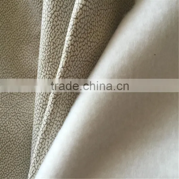 2015 Hot Sale Suede Bonding With Single Face Cotton Flannel photo-4