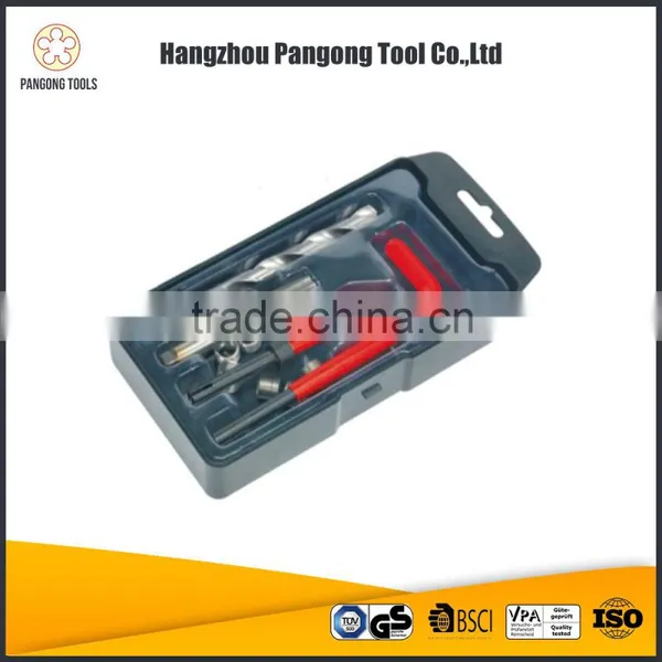 Wire Thread Inserts HSS Threading Repair Tool Set Complete Tool Box Set