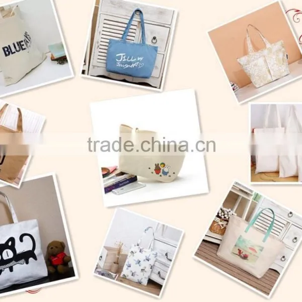 Hot Sale Factory Low Price 100% Cotton Shopping Bag Standard Size Canvas Tote Bag photo-4
