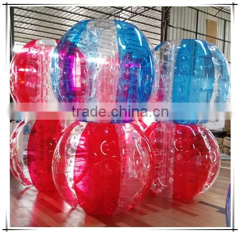 New Design Red Dotted Inflatable Belly Bumper Ball/ Body Zorbing Bubble Ball for Sale photo-6