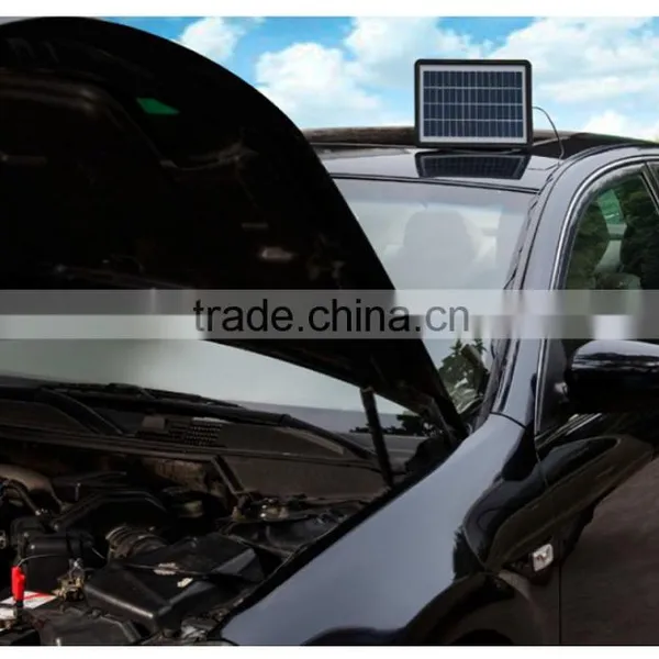 Best 6w 12v Car Solar Charger Car Battery Solar Power Charger Solar Panel Battery Charger for Car Boat Motorcycle
