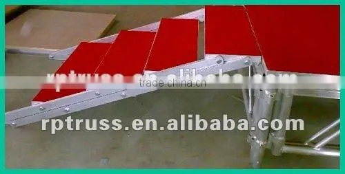 RP Aluminum Round Stage Rubber Composite Deck photo-2
