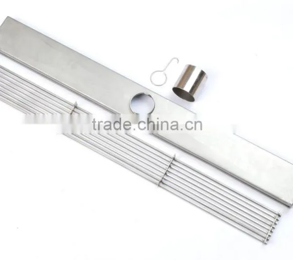 Stainless Steel Linear Shower Floor Drains Grates photo-4
