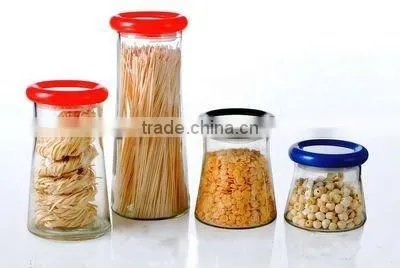 Hot Sale Glass Food Container Kitchen Storage Tea Sugar Cofee photo-2
