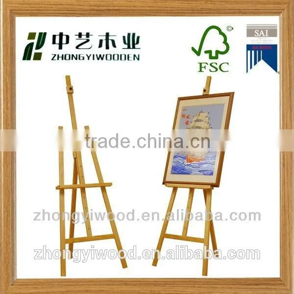 2015 Hot Sale ! Small Pine Wood Easel/ Mini Decorative Easel