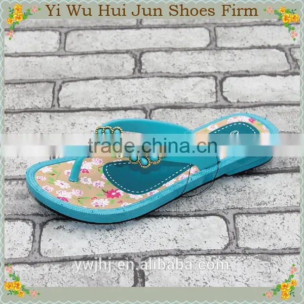 Woman Summer Flat Diamond Sandal Environmental Towel Material Slippers photo-3