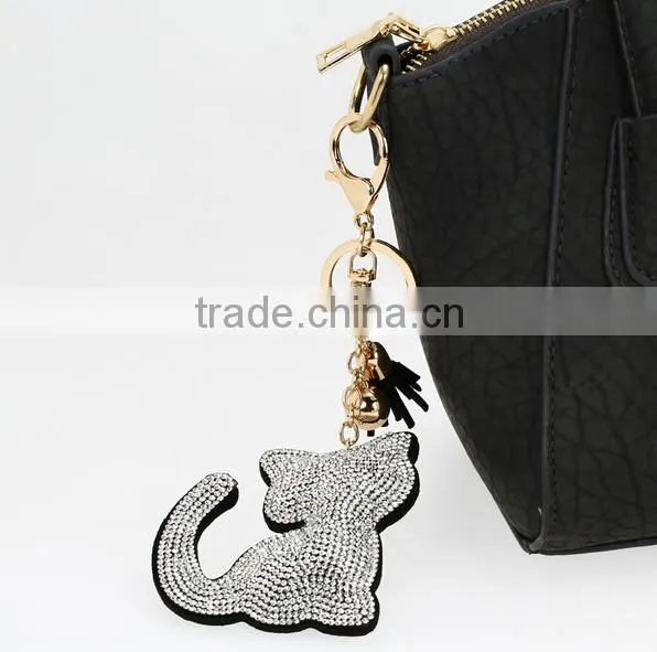 Wholesale Animal Tassel Keychains Car Keychain Bag Leather Keychain photo-5