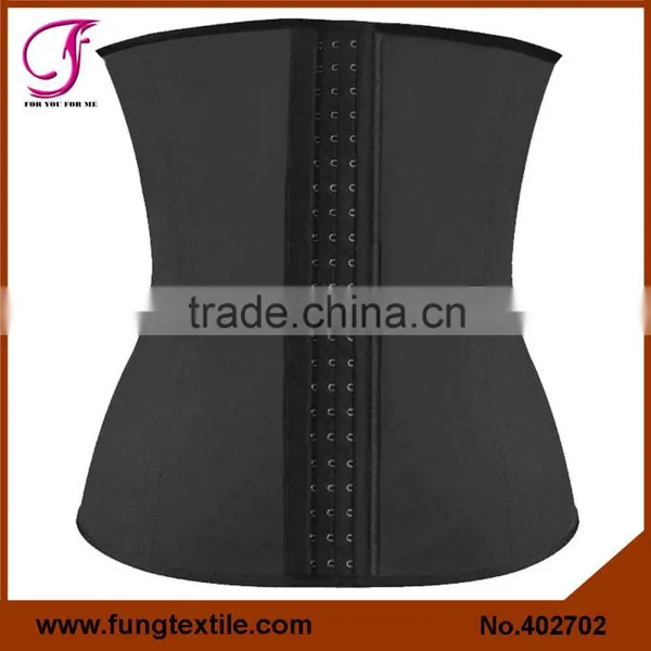 402704 SGS Certification Approved 2015 New Sexy Purple Steel Boned Underbust Rubber Waist Corset photo-3