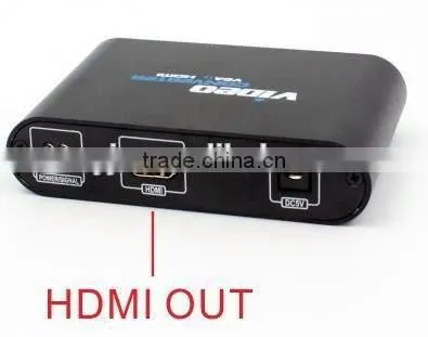 Manufacture Supply for 1080P/1.3 Male-Female VGA to HDMI Converter YJS-6500HD photo-5