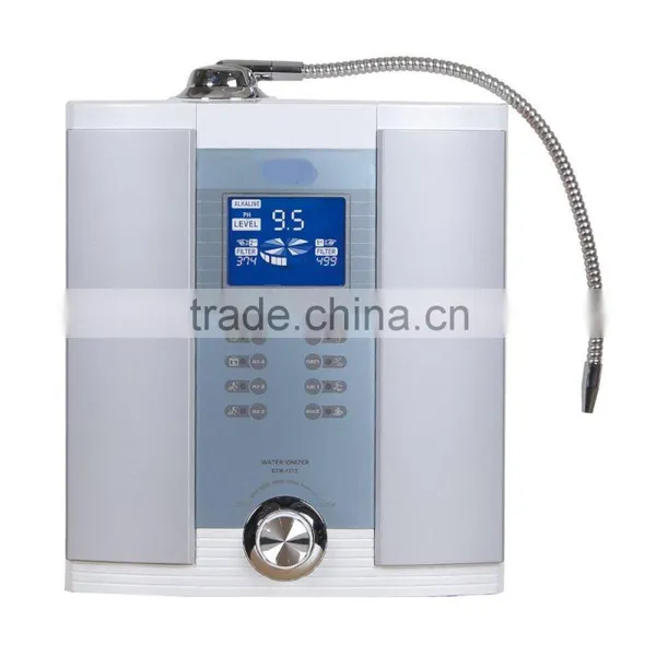 Water Ionizer With Dual Filtering System