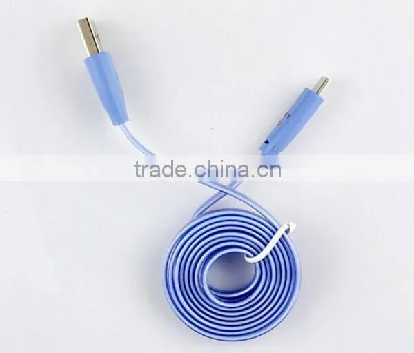 1 Meter Long Fast Charging Flat Usb Cable photo-3